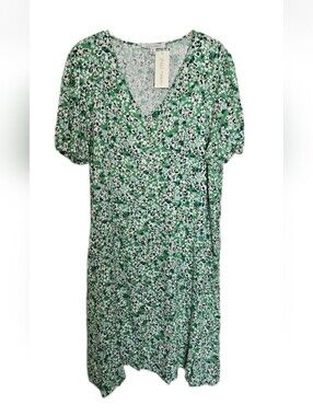 Single Thread Floral Midi Dress Size XL New With Tags